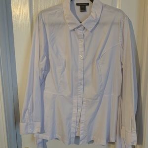 Ashley Stewart flare out dress shirt